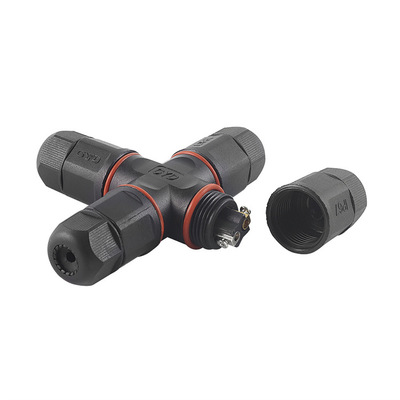 M20 Cross Waterproof IP68 Connector 4 Channels 2/3/4 Core Self-locking and Screwing Outdoor Waterproof Connector Apply For LED Strip Lights M20 Cross Waterproof IP68 Connector 4 Channels 2/3/4 Core Self-locking and Screwing Outdoor Waterproof Connector Apply For LED Strip Lights